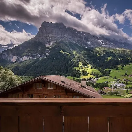 Breithorn Apartment, Eiger North Face View Апартаменти Гріндельвальд