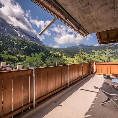 Апартаменти Breithorn Apartment, Eiger North Face View *